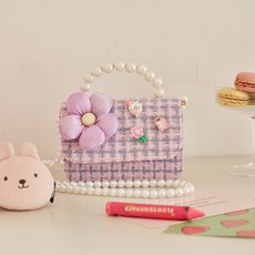 Modern House 公主珠寶毛呢手提包