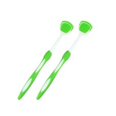 Mibill舌苔刷舌苔清潔器 綠色, 2個