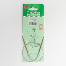 ChiaoGoo 竹製輪針 40cm, 1個