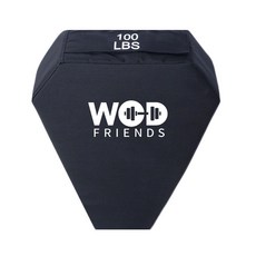 WOD FRIENDS 強人沙包沙子不含 100, 黑色