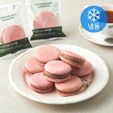 더블스윗 딸기가나슈 마카롱 (냉동), 30g, 1개입, 10개
