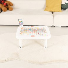 Miru 環遊世界骰子遊戲桌 5段高度調節折疊式多用途遊戲桌, 白色