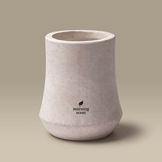 morningscent 大理石紋超輕量FRP歐風石花盆 Stay 換盆 植物佈置, 1個, A-01