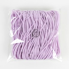 Sewing by hand 彩色鬆緊帶口罩繩 90m, 11 紫丁香色, 1個