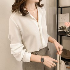 두봄 여성용 심플라 블라우스 셔츠