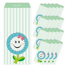 연두앵두 용돈봉투, 블루데이지, 20개