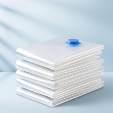 Apnalchangchang 衣物棉被壓縮收納塑膠袋, 5個, 1入