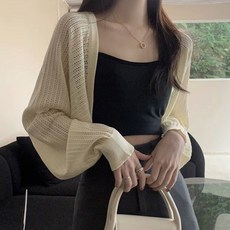 Awesomeful 女款 Meniv 透膚夏季開襟衫 A25SMC052703