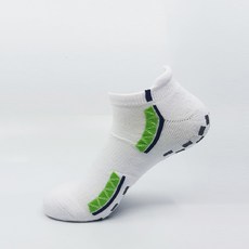 NEWTOP 男款止滑無痕高爾夫球短襪 2雙, 白色