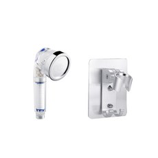 MONACO OLIVE 3段式調節蓮蓬頭+鋁花灑支架, 1套