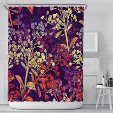 北歐簡約浴室浴簾 L75 款式15, 1個