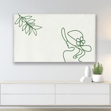 Sonio 線條鬆緊帶電視罩, 03 葉子