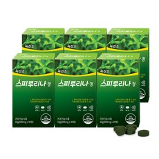 Noksibcho 螺旋藻片, 30顆, 6盒