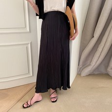 보리맘 여름 임부복 주름 롱 스커트 a665