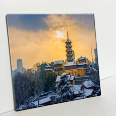 HTP 磁磚 日落南京雪景 C1190