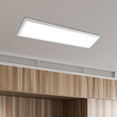 원하 에코 시드 직하직부 평판 DS LED 엣지등 50W 1285 x 320 x 30 mm, 주광색 플리커프리