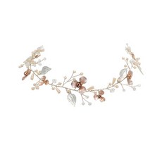 Minsung Company 幸運草新娘花環, 1個, 金色