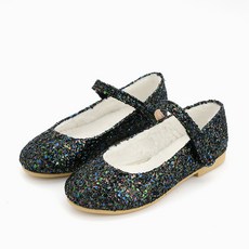 Rabbit Foot女童款閃亮瑪麗珍皮鞋