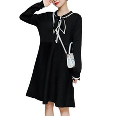 孕婦蝴蝶結連身裙 SM487