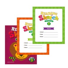 Reading Sketch Starter 3 + Reading Sketch Starter 3 Word Book + Reading Sketch Starter 3 Tests 세트 전 3권 초등3학년, NEBuildGrow