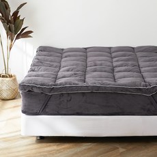 La Pomme Norvik超細纖維冬季床墊, 炭灰色