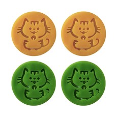 Salimz 狗毛貓毛洗衣球 2 種 x 2 件套, 1套, 黃綠色