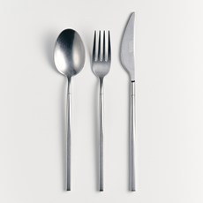 세라토가 시엘로 스톤워시 커트러리 테이블 3종 세트, 1세트, 테이블스푼 + 테이블포크 + 테이블나이프