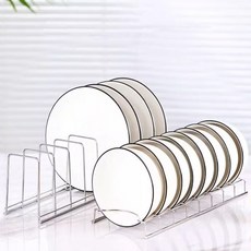 존글로벌 올스텐 다용도 주방 그릇 꽂이 + 접시 정리대 세트, 1세트