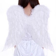파티공구 큐티 천사 날개, 화이트, 1개