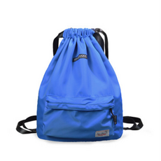 스타 앞 포켓 짐색 백, TYPE 04 블루, 1개