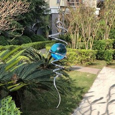 룻츠 나선테일 윈드 스피닝볼 27.8 x 6.5 cm, 파란색