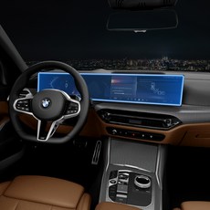 Skoko BMW 3系列 G20 G21 防指紋 防眩光 全覆蓋 導航螢幕保護貼 套組, 單一商品