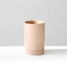 kamome kitchen 餐具收納圓筒, 粉紅色, 2個