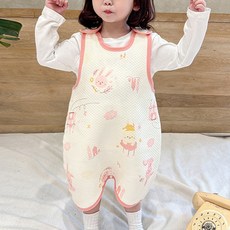 woojooi 兒童用Dasom Rabbit鋪棉睡眠背心