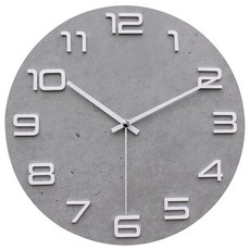 Seeun Design 室內掛鐘, 石灰色