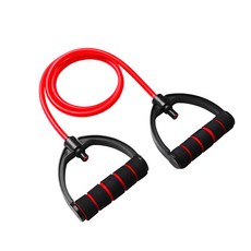 나야스타일 헬스 라텍스 튜빙 밴드 QN-53-2, 레드, 1개