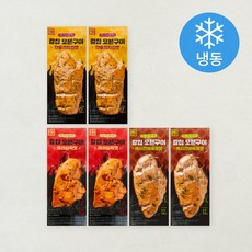 한끼통살 통살 칼집오븐구이 100g x 3종 x 2개입 세트 (냉동), 1세트