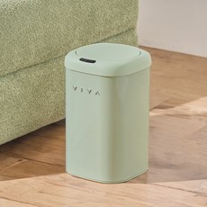 VISVIVA Viva 感應式D-Edge垃圾桶, 1個, 綠色