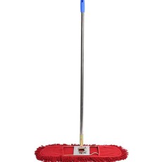 CleanMate 除塵拖把 60公分 + 不鏽鋼桿 套組, 多色, 1個