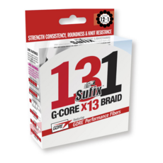 Sufix 131 G CORE Premium 13 編織釣魚線 150m, 橘子
