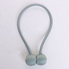 球形磁吸窗簾綁帶 40cm, 薄荷綠, 2個