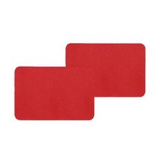 쏘컴퍼니 一鍵式人造皮革修補貼紙 2入, 深紅色(2RA0307)