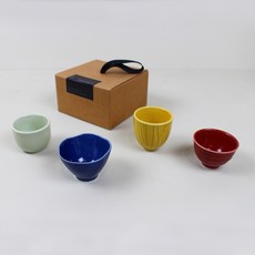 Dalsogum 陶瓷愛酒人士綜合酒杯4件組 Vivid, 1套, 酒杯4種