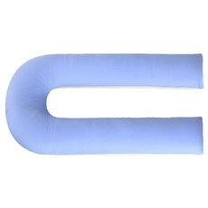 유트러스 산모 임산부 바디빌로우 U타입 188899, 파스텔블루 + 아이보리