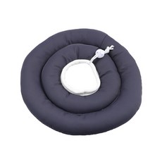 carno 柔軟寵物圓形防舔咬頭套 海軍藍 S號