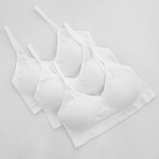 MALAMUTE 無鋼圈學生背心式內衣3件組