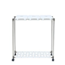 CleanArt Plus 新白再生Kong 裝飾 3p, 銀色（框架），白色（入口）, 1個