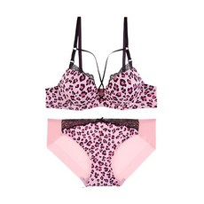 韓國 Yes 豹紋Hip胸罩內褲套裝