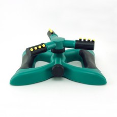 小麥購物 360度旋轉灑水器 蝶型 可串接 L539, 1個, 綠色