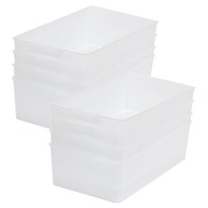 Bonohouse 半透明多功能托盤, 半透明, 8個